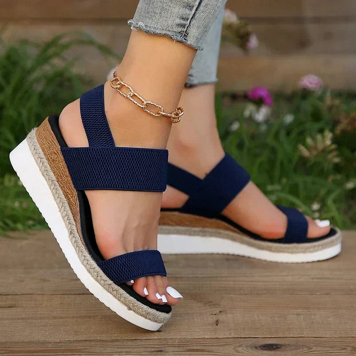 EMILY | COZY COMFORT ORTHOPEDIC PLATFORM SANDALS