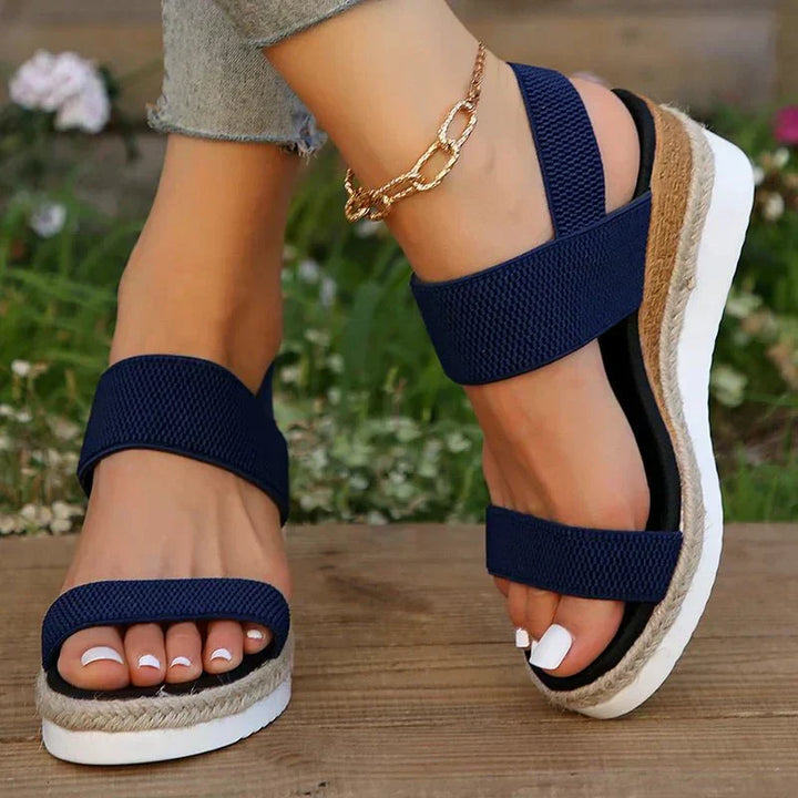 EMILY | COZY COMFORT ORTHOPEDIC PLATFORM SANDALS