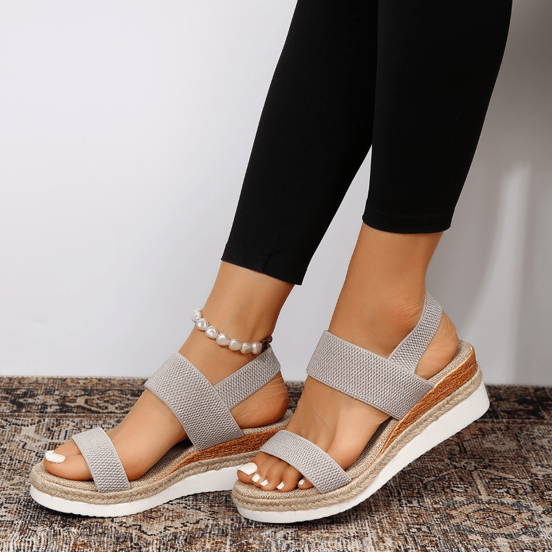 EMILY | COZY COMFORT ORTHOPEDIC PLATFORM SANDALS