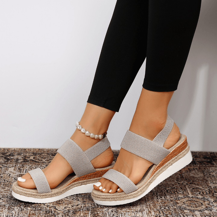 EMILY | COZY COMFORT ORTHOPEDIC PLATFORM SANDALS