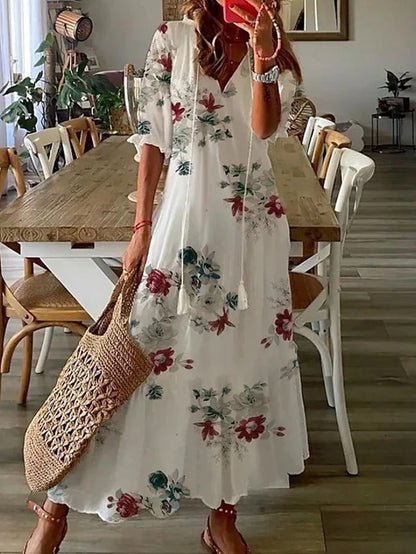 DEBRA | RELAXED BOHO SUMMER DRESS