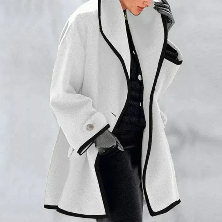 VANESSA | ELEGANT DOUBLE-BREASTED WOOL COAT