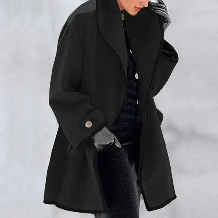 VANESSA | ELEGANT DOUBLE-BREASTED WOOL COAT